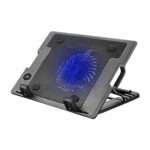 Eyot Gaming Laptop Cooler, 125MM Blue light Silent fan, upto 15.6inch Laptops,