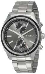 Titan Anthracite Dial Analog Watch For Men -NR1733KM01