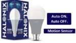 Halonix Radar 10W B22 Cool day white Motion Sensor Led Bulb, Auto on-Auto off