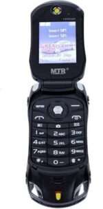 MTR FARARI CAR SHAPED FLAP MOBILE PHONE,