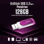 EVM 128GB ENSTICK USB 3.2 GEN 1 (PENDRIVE) 128 GB Pen Drive