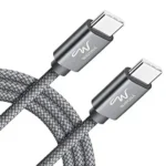 Wayona Type C to Type C Fast Charging Cable 65W Nylon Braided Cord