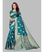 Banarasi Silk Saree With Blouse Piece - 2023