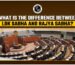 Difference Between Rajya Sabha and Lok Sabha-2024