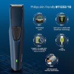 Philips Battery Powered SkinProtect Beard Trimmer DuraPower Technology, Rechargeable