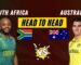 The fierce cricketing rivalry between Australia and South Africa