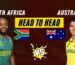 The fierce cricketing rivalry between Australia and South Africa
