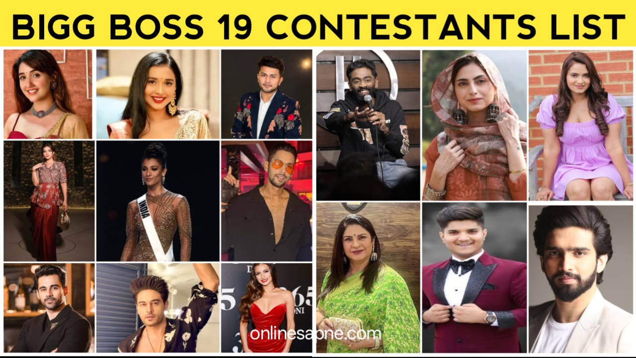 Bigg Boss 19 Contestants Biography - 2025