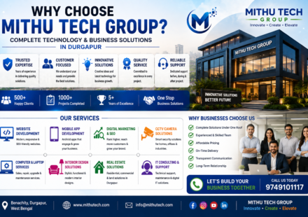 Why Choose Mithu Tech Group? Complete Technology & Business Solutions in Durgapur - 2026