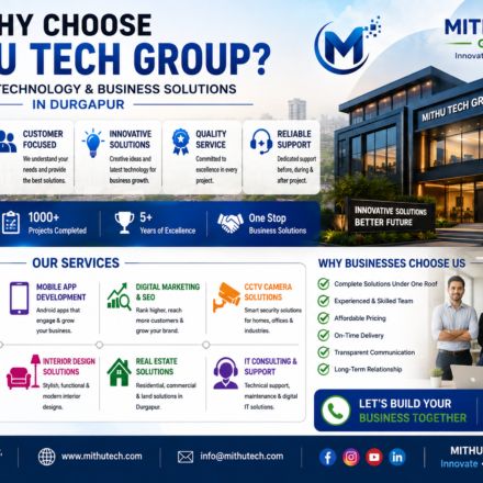 Why Choose Mithu Tech Group? Complete Technology & Business Solutions in Durgapur - 2026