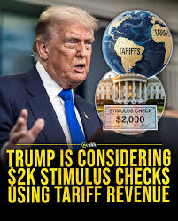 Trump Tariff Dividend 2025 – $2000 Tariff Rebate Checks, Stimulus Payments, and Tariff Stimulus Update