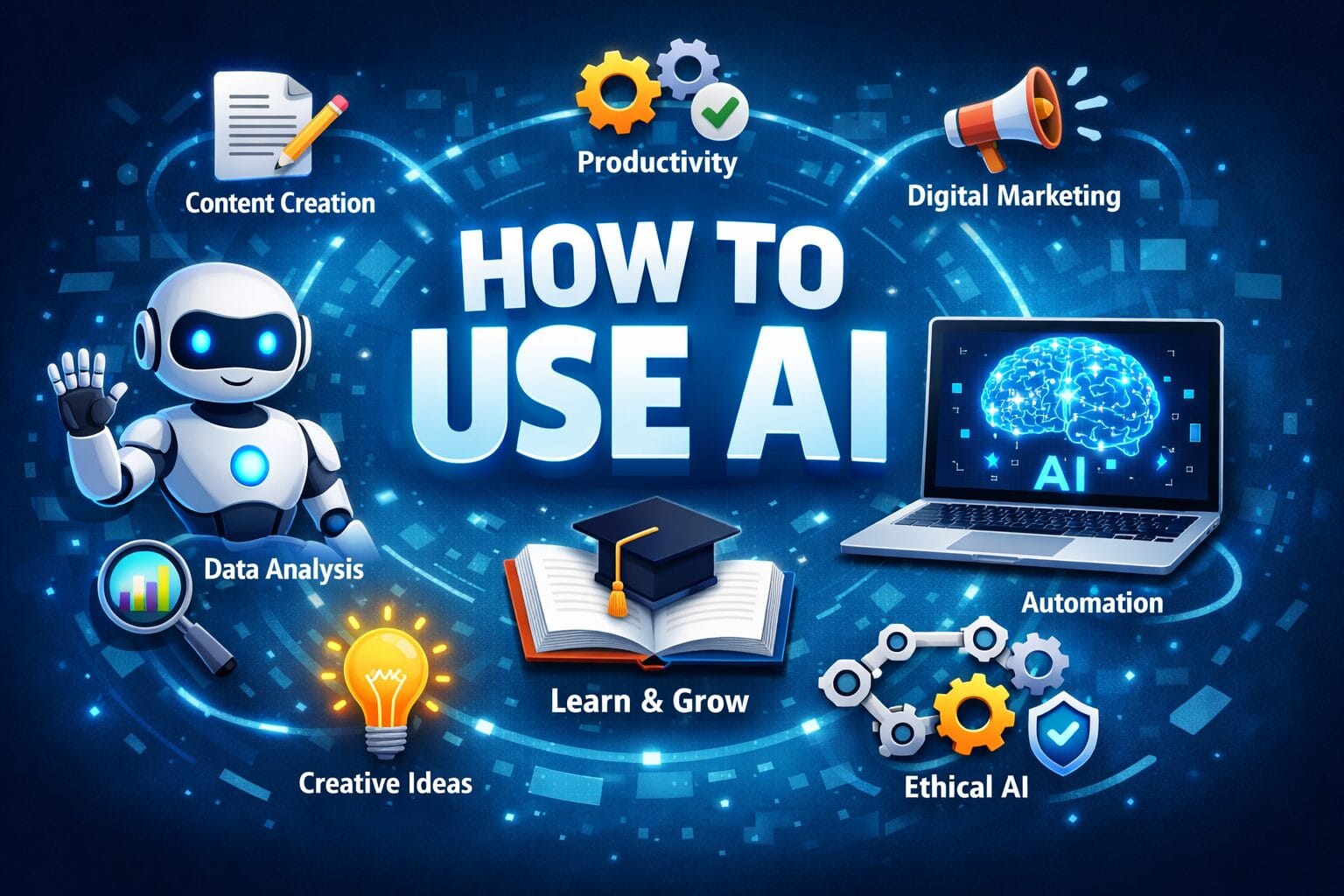 How to Use AI Effectively in 2026: A Complete Beginner-to-Advanced Guide for Smart Growth