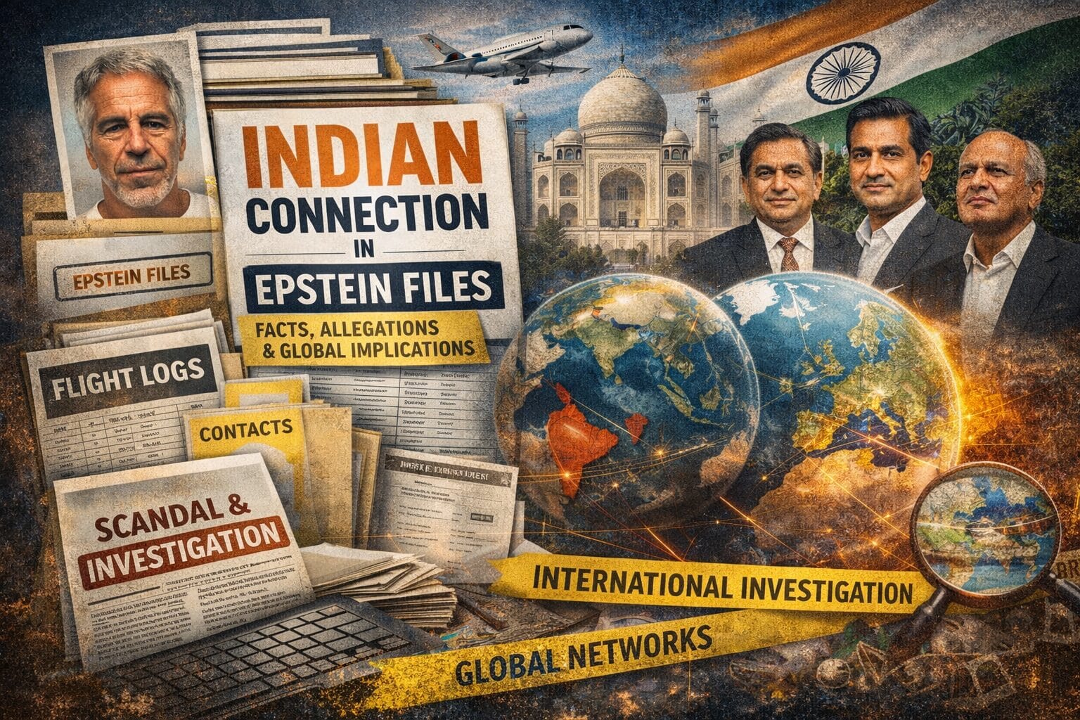 Indian Connection in the Epstein Files: Facts, Allegations, Networks & Global Implications Explained - 2026 1 Indian Connection in the Epstein Files: Facts, Allegations, Networks & Global Implications Explained - 2026