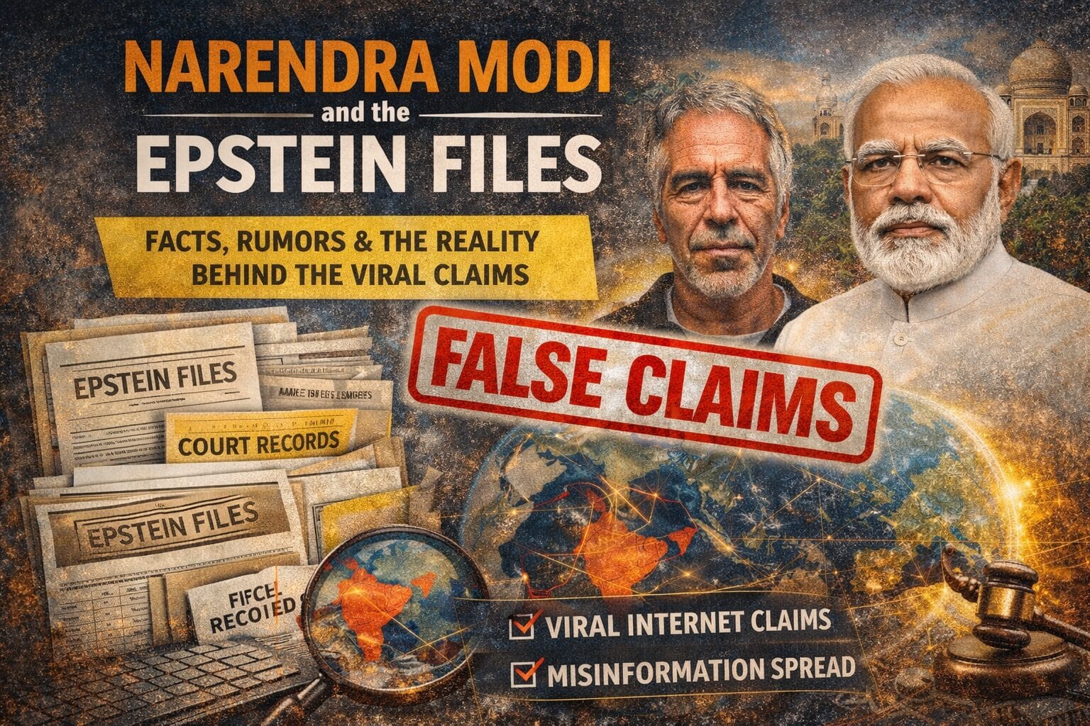Narendra Modi and the Epstein Files: Facts, Rumors, and the Reality Behind the Viral Claims - 2026