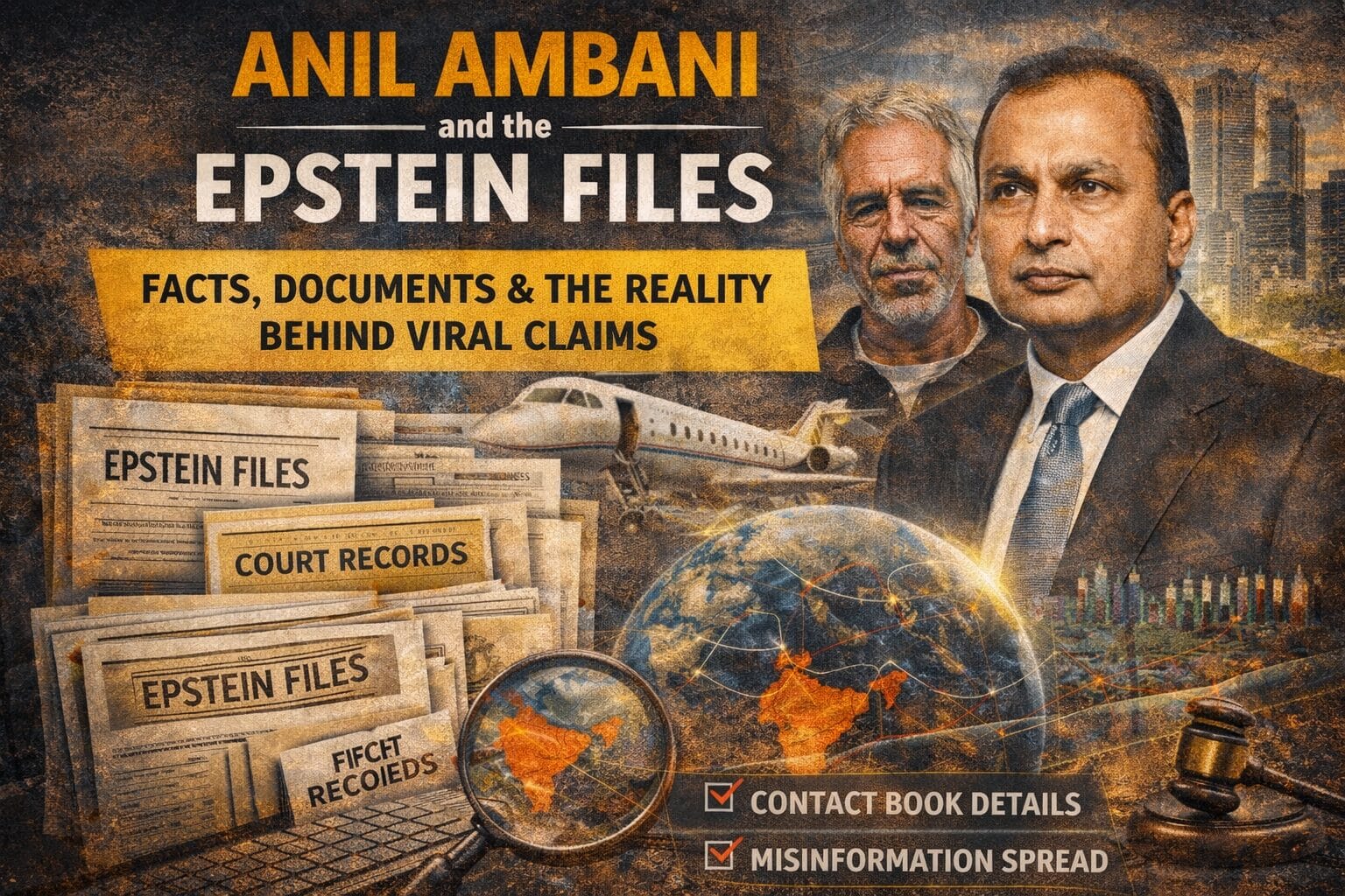 Anil Ambani and the Epstein Files: Facts, Documents, and the Reality Behind Viral Claims - 2026