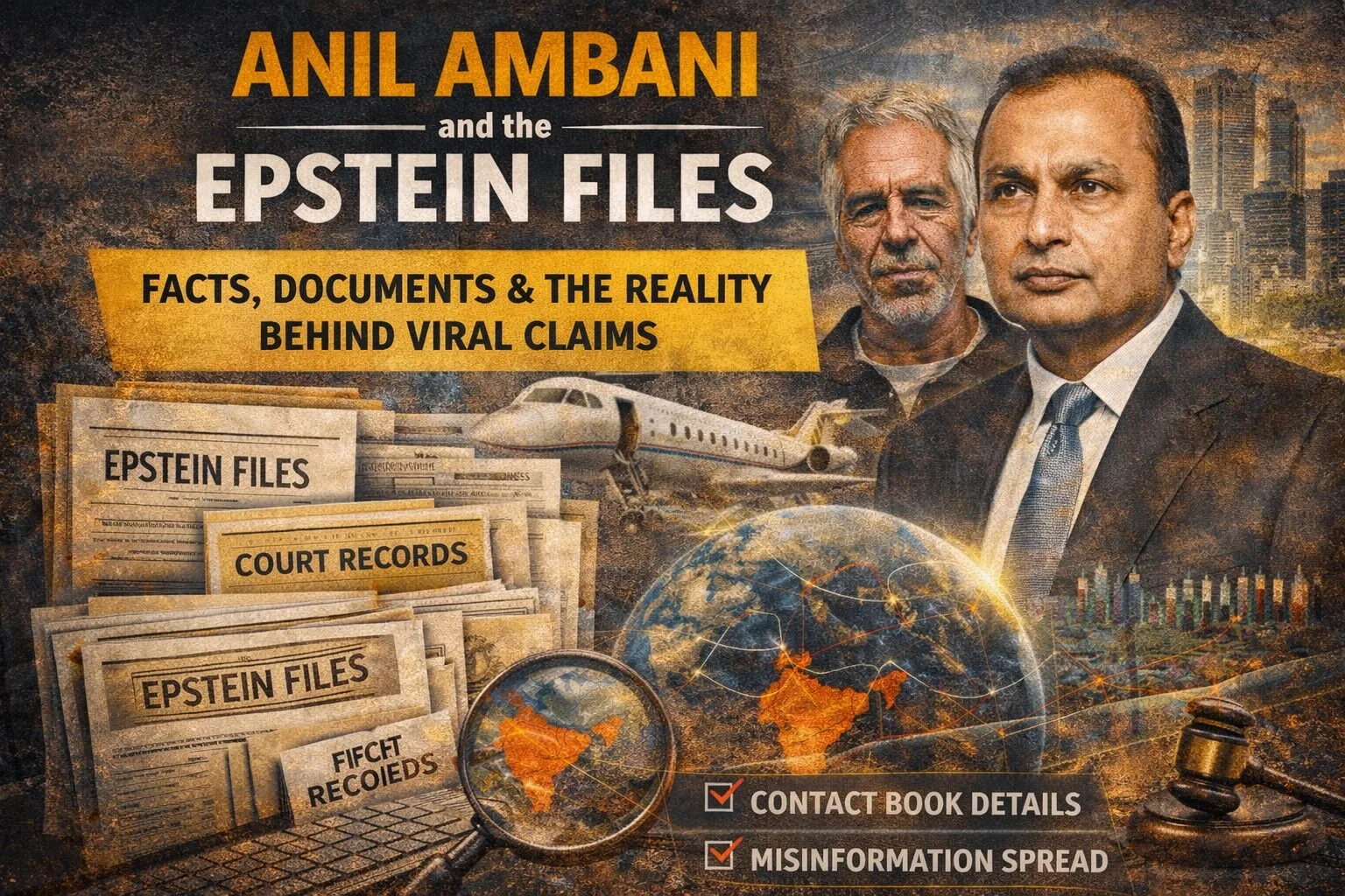 Anil Ambani and the Epstein Files: Facts, Documents, and the Reality Behind Viral Claims - 2026