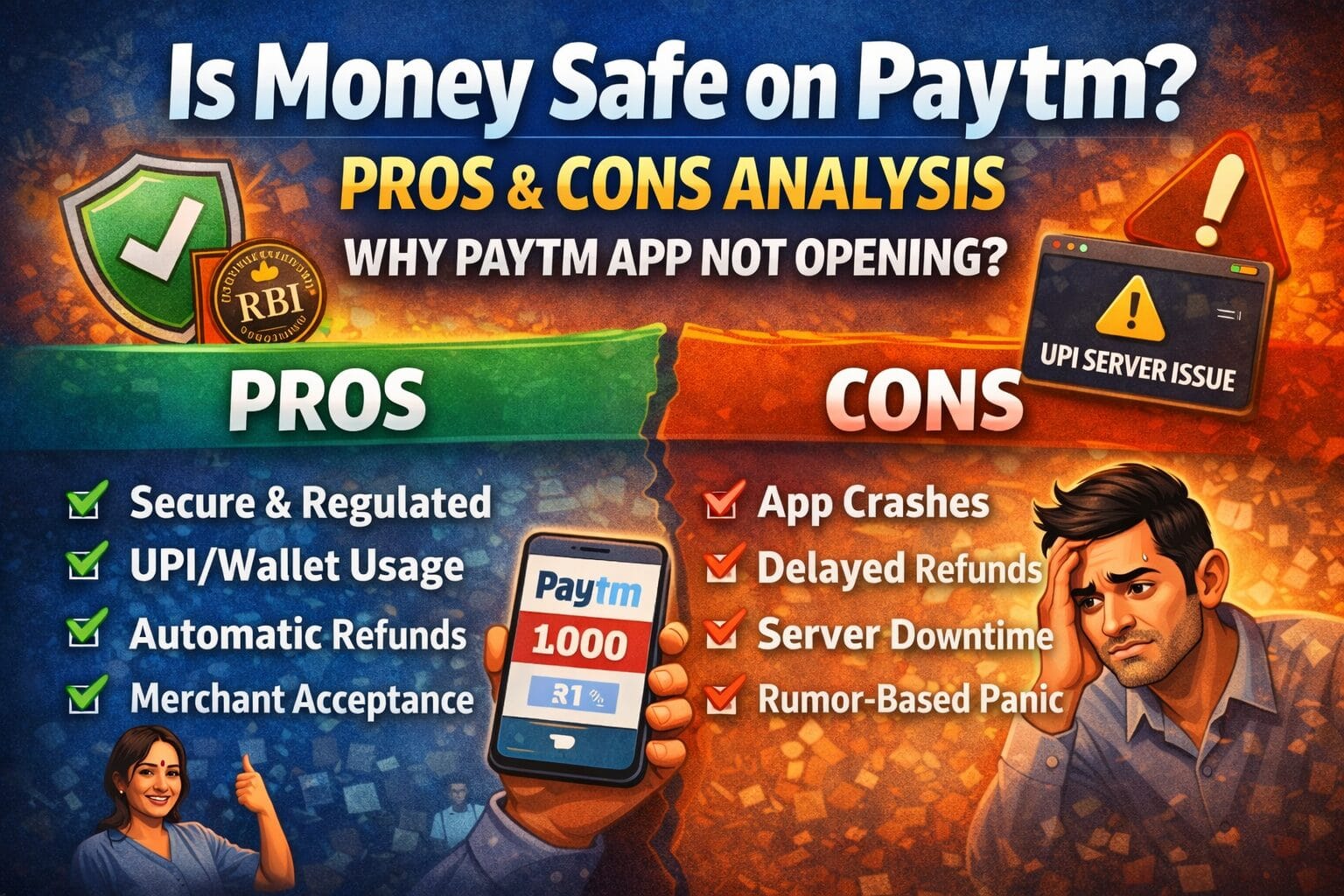Is Money Safe on Paytm? Why Paytm App Not Opening Today – Complete Security Guide & Real Reasons (2026)