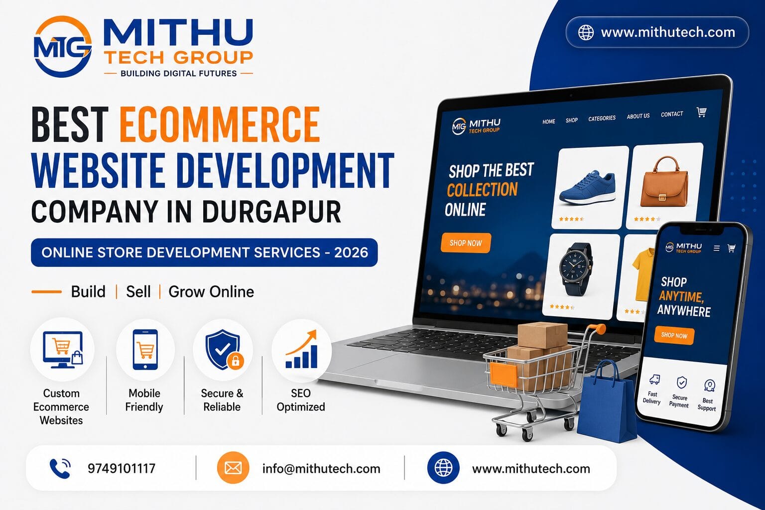 Best Ecommerce Website Development Company in Durgapur | Online Store Development Services - 2026 1 Best Ecommerce Website Development Company in Durgapur | Online Store Development Services - 2026