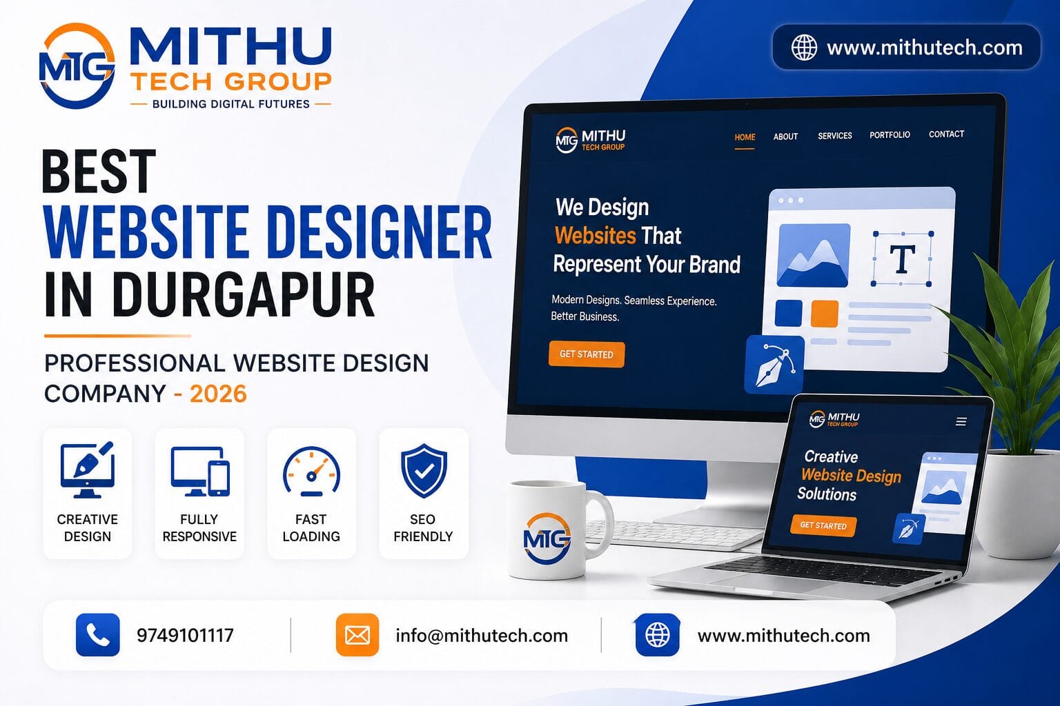 Best Website Designer in Durgapur | Professional Website Design Company - 2026