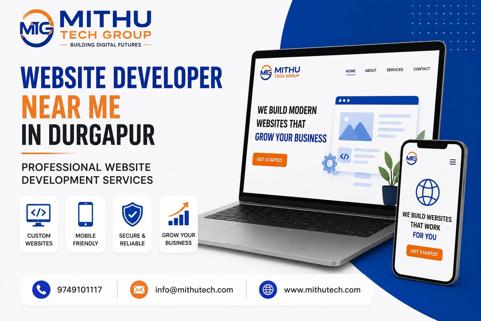 Website Developer Near Me in Durgapur | Professional Website Development Services - 2026