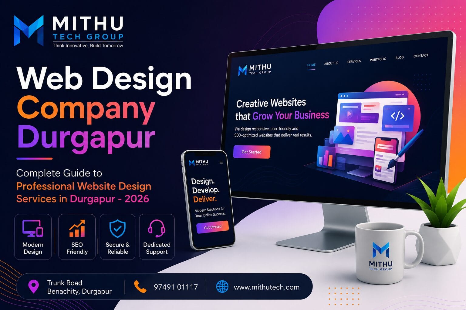 Web Design Company Durgapur – Complete Guide to Professional Website Design Services in Durgapur - 2026