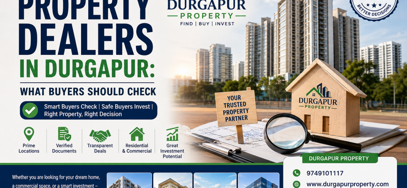 Top Property Dealers in Durgapur: What Buyers Should Check Before Buying Property - 2026