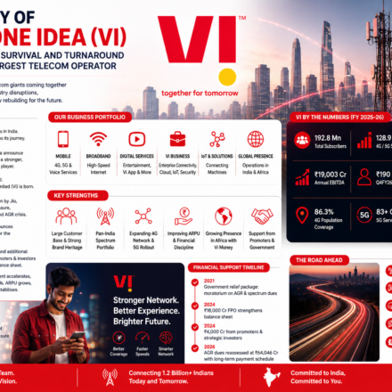 Case Study of Vodafone Idea (Vi): The Merger, Crisis, Survival and Turnaround of India’s Third-Largest Telecom Operator - 2026