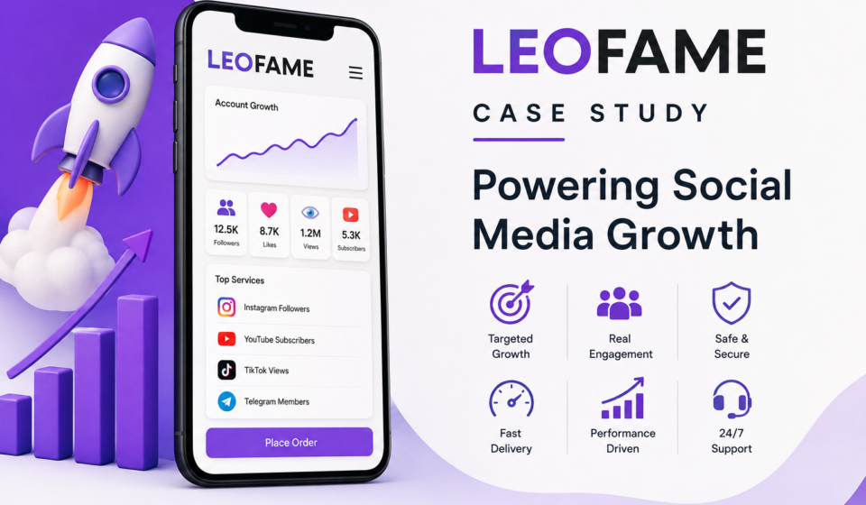 Leofame Case Study: Business Model, Social Media Growth Strategy, Services, Marketing and Future Opportunities - 2026