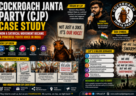 Cockroach Janta Party Case Study: How a Satirical Online Movement Became a Major Youth Campaign in India - 2026