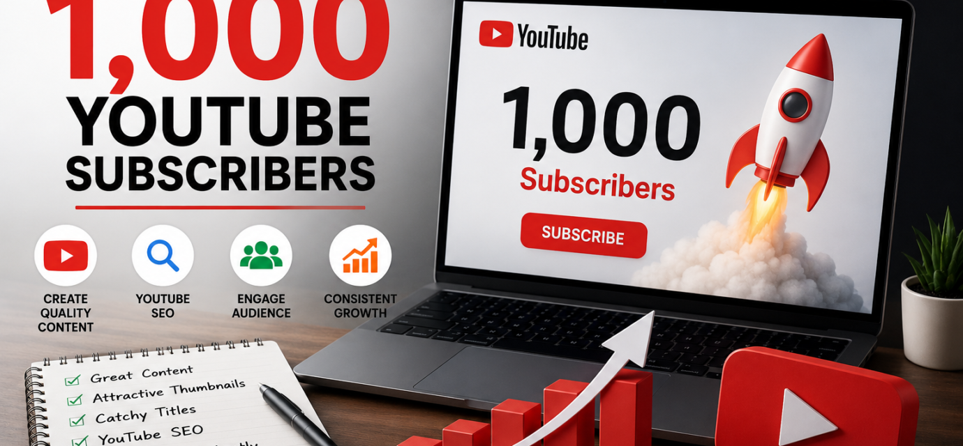 How to Get 1000 YouTube Subscribers: Complete Organic Growth Guide for 2026