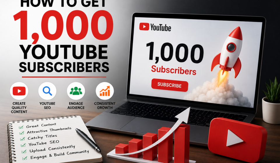How to Get 1000 YouTube Subscribers: Complete Organic Growth Guide for 2026
