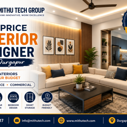 Low Price Interior Designer in Durgapur – Affordable Home, Office & Commercial Interior Design - 2026