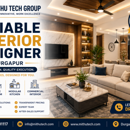 Reliable Interior Designer in Durgapur – Trusted Home, Office & Commercial Interior Design Services - 2026