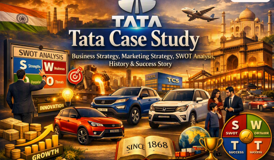 Tata Case Study: Business Strategy, Marketing Strategy, SWOT Analysis, History & Success Story - 2026
