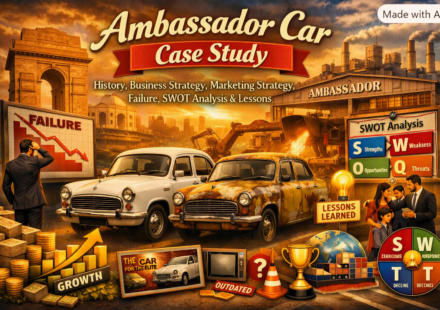 Ambassador Car Case Study: History, Business Strategy, Marketing Strategy, Failure, SWOT Analysis & Lessons - 2026