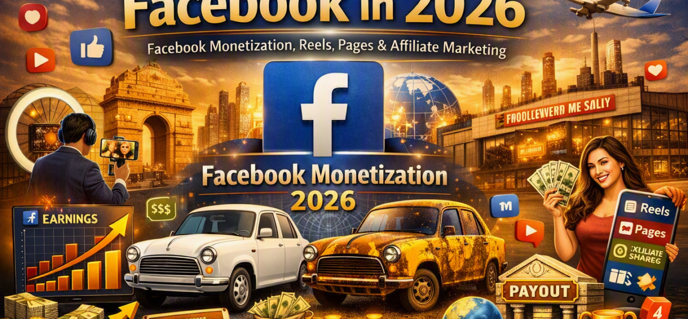 How to Earn Money From Facebook in 2026: Facebook Monetization, Reels, Pages & Affiliate Marketing