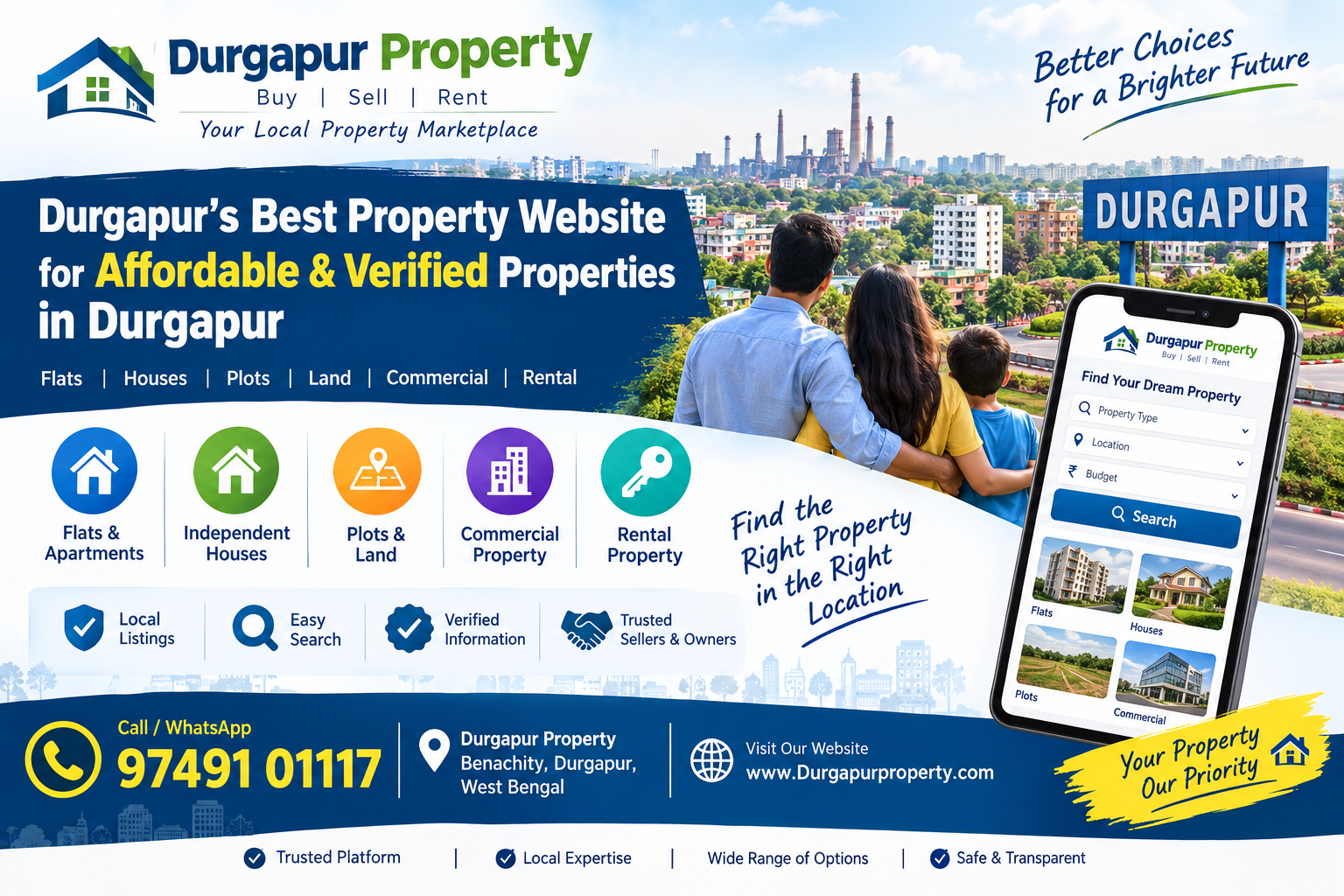 Durgapur Property – Best Website for Affordable & Verified Property in Durgapur