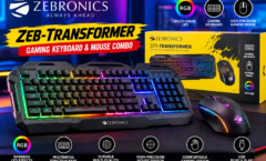 Zebronics Zeb-Transformer Gaming Keyboard and Mouse Combo