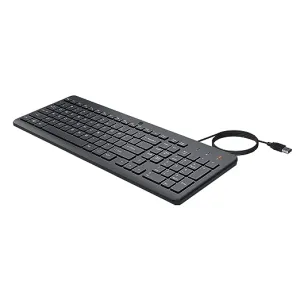 HP Wired Keyboard 150, Quick, Comfy and Ergonomically