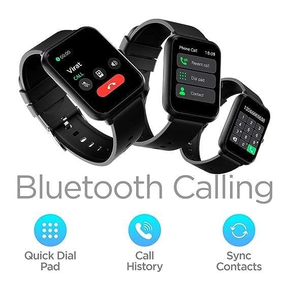 Fire-Boltt Ninja Calling Pro 1.69 inch Bluetooth Calling Smartwatch