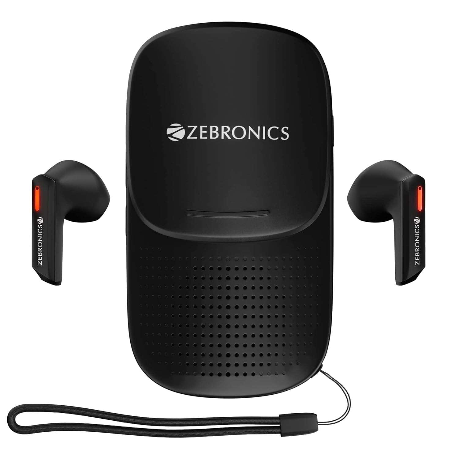 ZEBRONICS Sound Bomb X1 3-in-1 Wireless Bluetooth Earbuds & Speaker