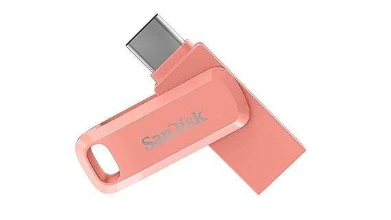 SanDisk Ultra Dual Drive Go USB Type C Pendrive for Mobile (Black, 128 GB, 5Y Warranty)