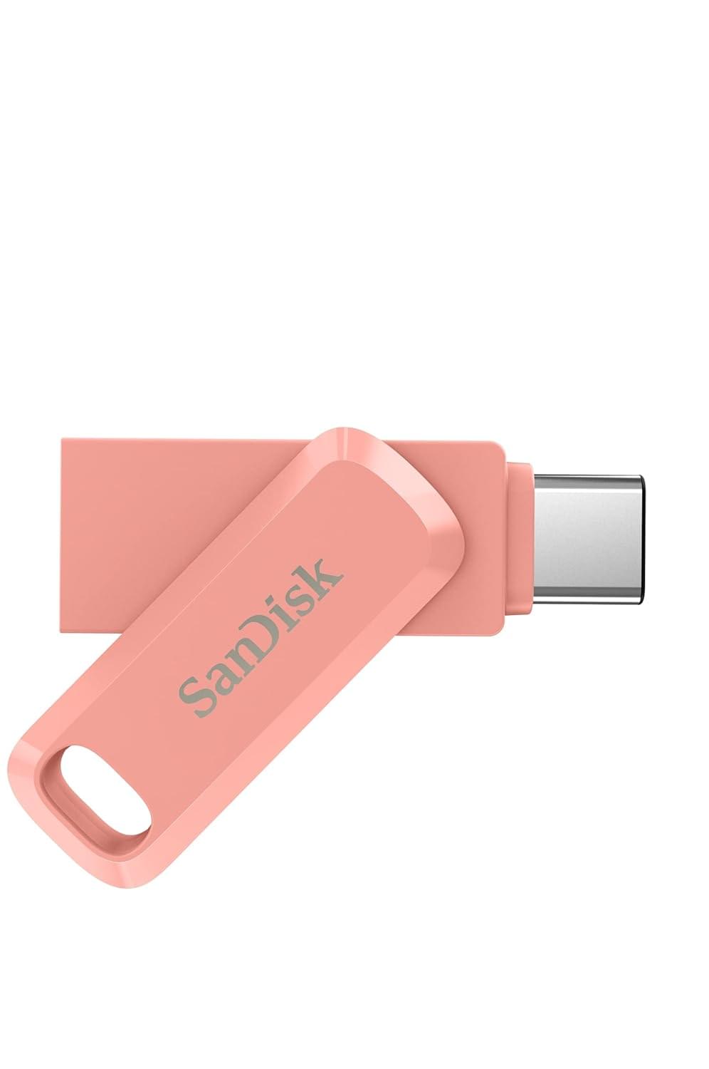 SanDisk Ultra Dual Drive Go USB Type C Pendrive for Mobile (Black, 128 GB, 5Y Warranty)
